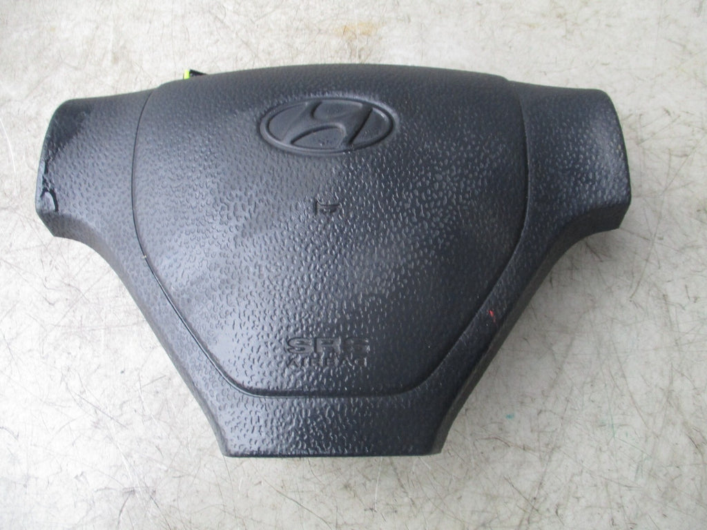 HYUNDAI GETZ 2005 STEERING WHEEL AIRBAG SAFETY BAG BLACK