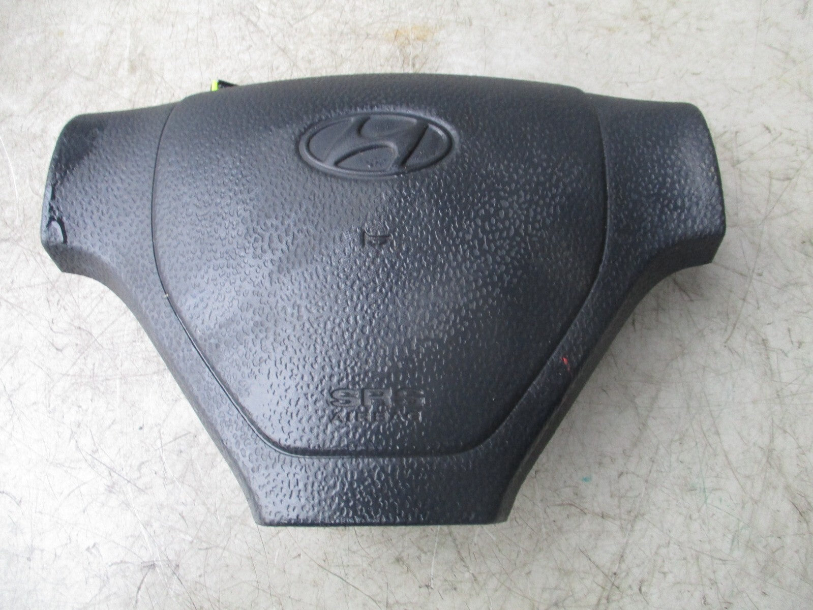 HYUNDAI GETZ 2005 STEERING WHEEL AIRBAG SAFETY BAG BLACK