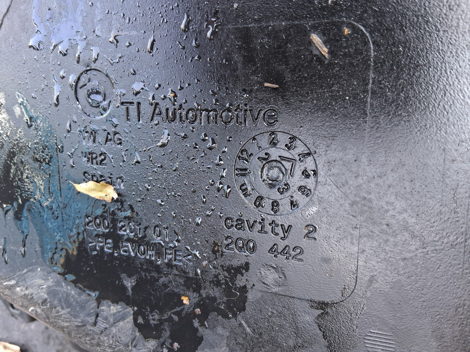 2021 VW VOLKSWAGEN T CROSS 1.0 PETROL FUEL TANK