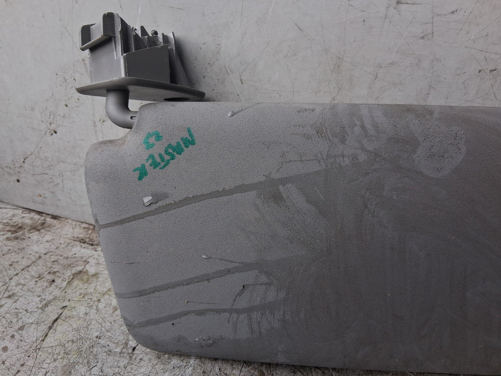 2023 RENAULT MASTER MK3 NSF PASSENGER SIDE FRONT LEFT SUN VISOR SHADE