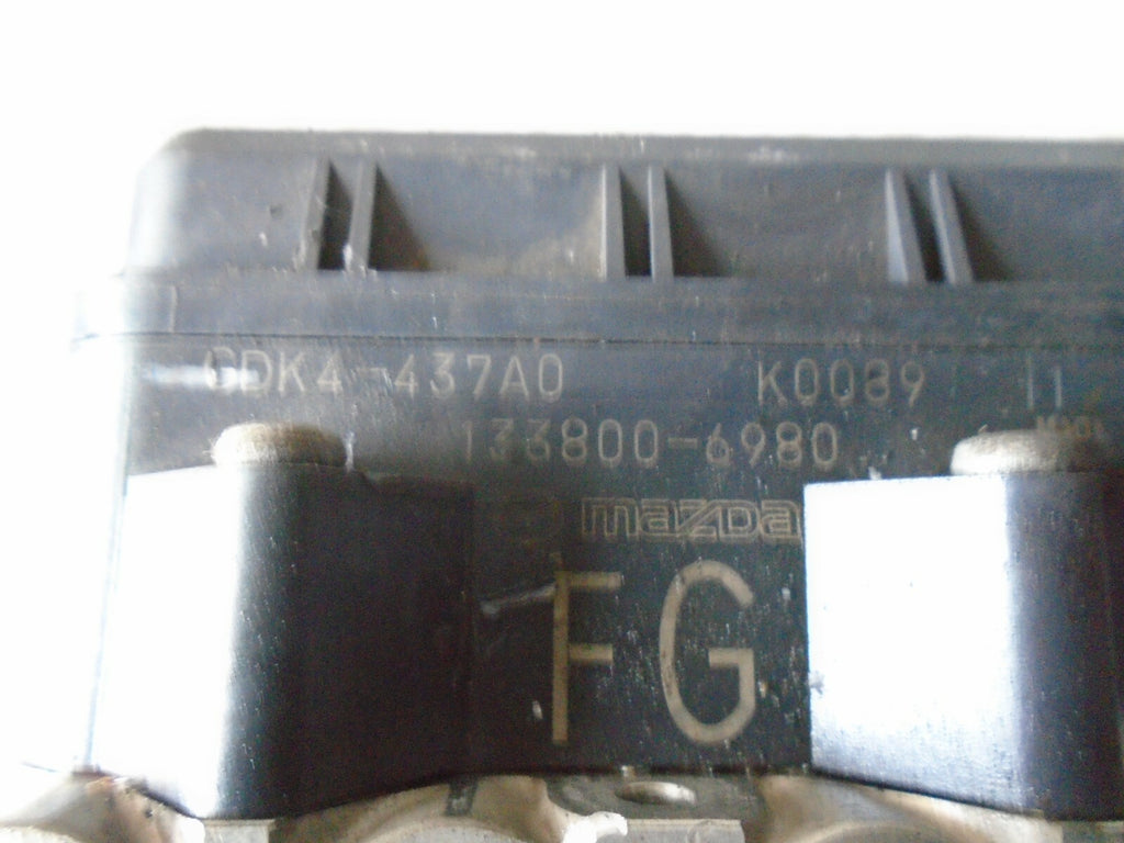 MAZDA 6 2011 MK2 ESTATE ABS BRAKING PUMP GDK4437A0