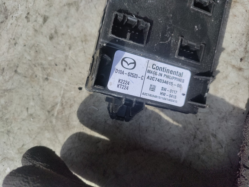 2019 MAZDA 2 MK3 POWER CONTROL ECU D10A675Z0C