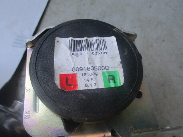 2019 VAUXHALL INSIGNIA SEAT BELT 609160500D