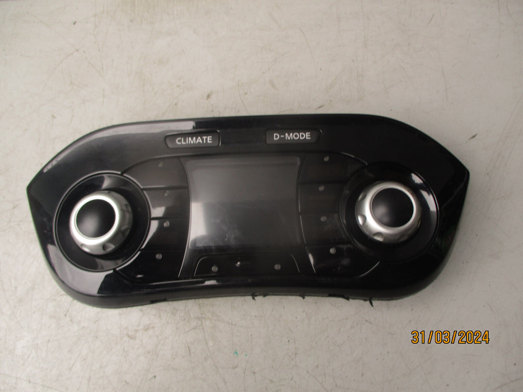 2013 NISSAN JUKE 1.5 DIESEL HEATER CONTROL SWITCH PANEL 24845BV82C