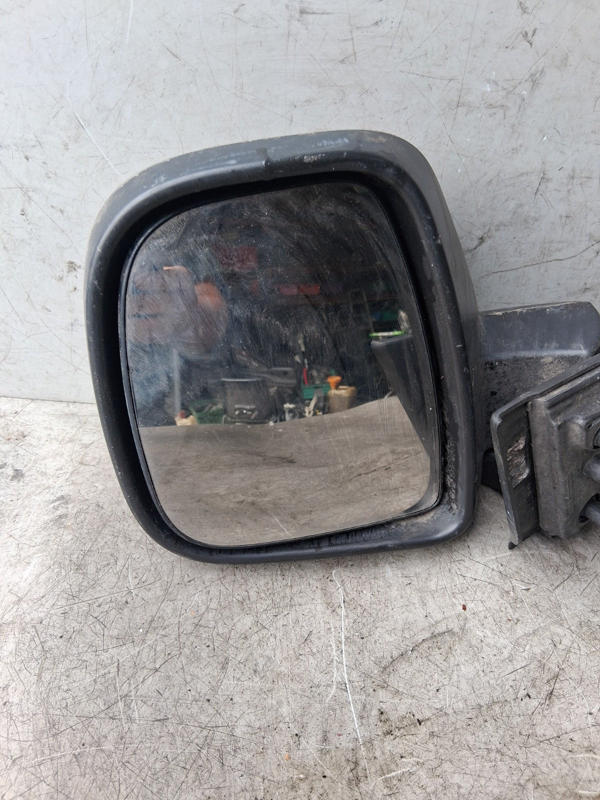 2018 CITROEN BERLINGO MK2 NSF PASSENGER SIDE WING MIRROR BLACK 232673075