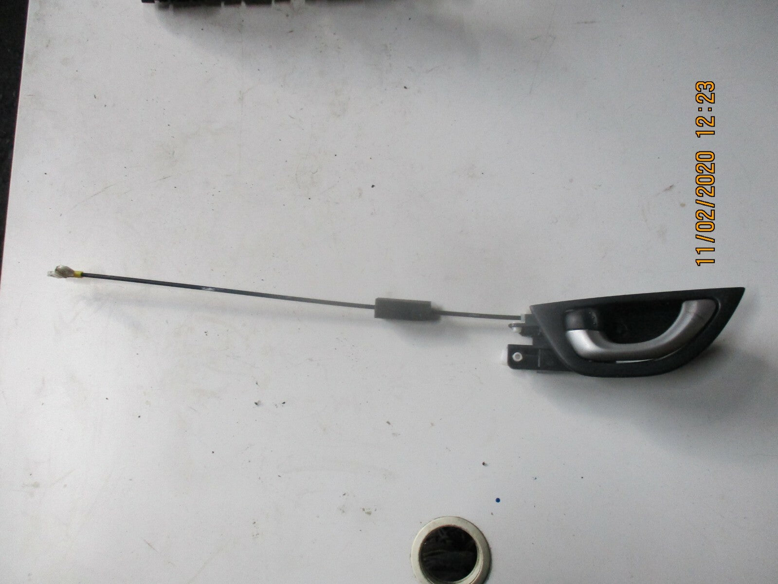 HONDA JAZZ MK3 2015 NSF PASSENGER SIDE FRONT INTERIOR DOOR HANDLE