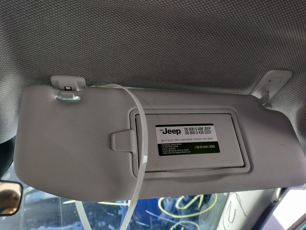 2024 JEEP AVENGER OSF DRIVER SIDE SUN VISOR