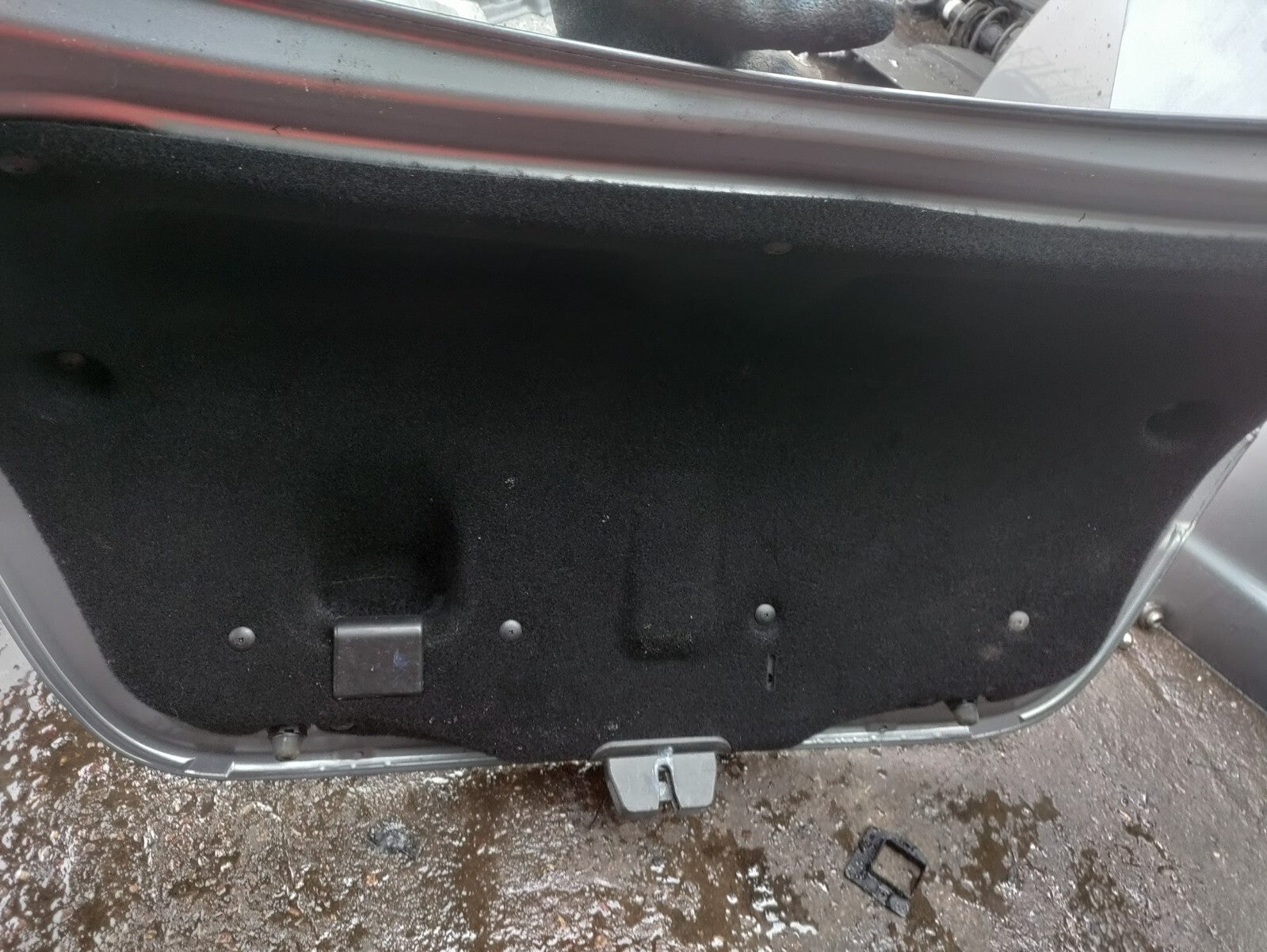 2009 JAGUAR XF X250 REAR TAILGATE BOOT-LID SILVER