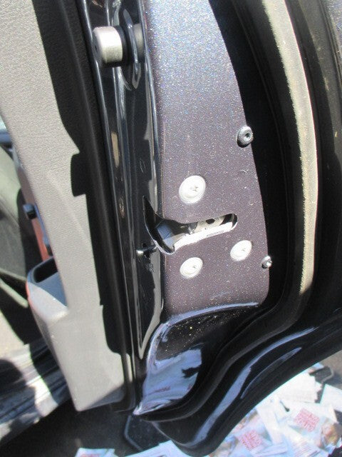 2018 NISSAN MICRA K14 OSR DRIVER SIDE REAR DOOR LOCK MECHANISM