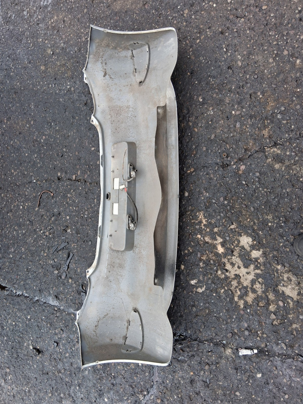 2008 TOYOTA AYGO MK1 REAR COMPLETE BUMPER SILVER