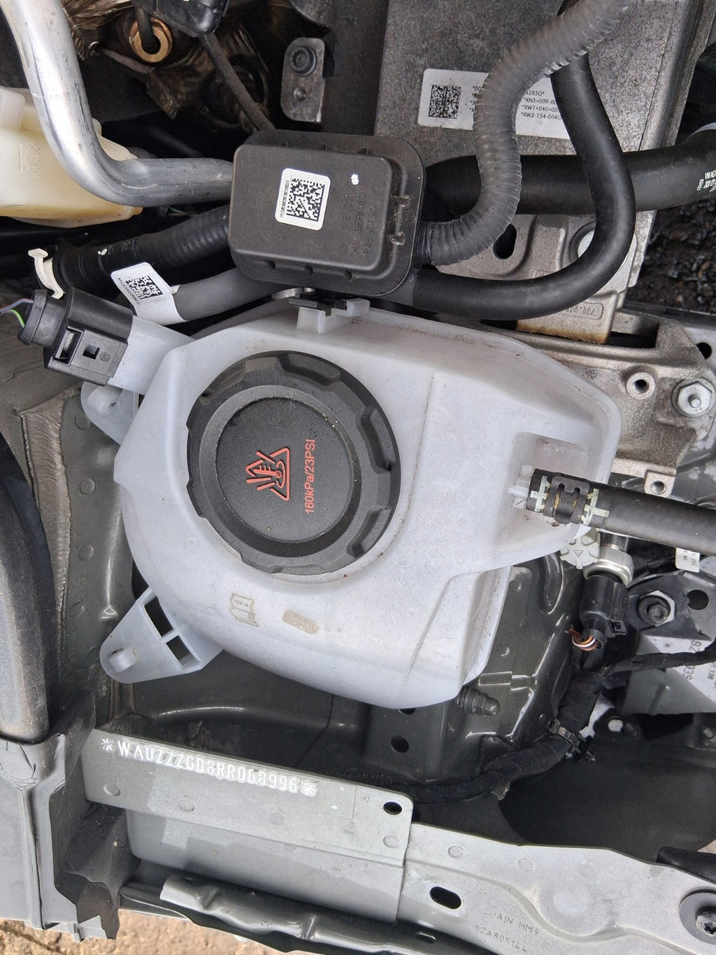 2024 AUDI A1 S LINE MK2 GB 1.0 PETROL COOLANT WATER EXPANSION OVERFLOW TANK