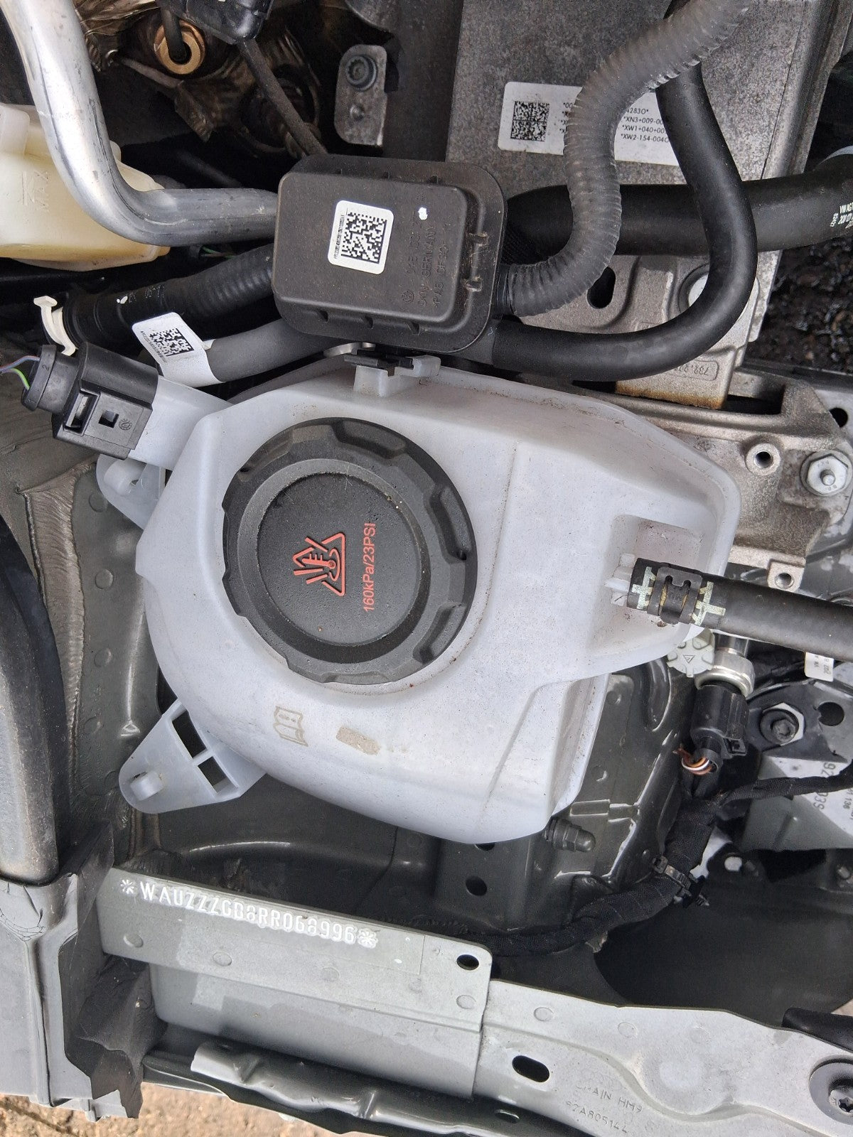2024 AUDI A1 S LINE MK2 GB 1.0 PETROL COOLANT WATER EXPANSION OVERFLOW TANK