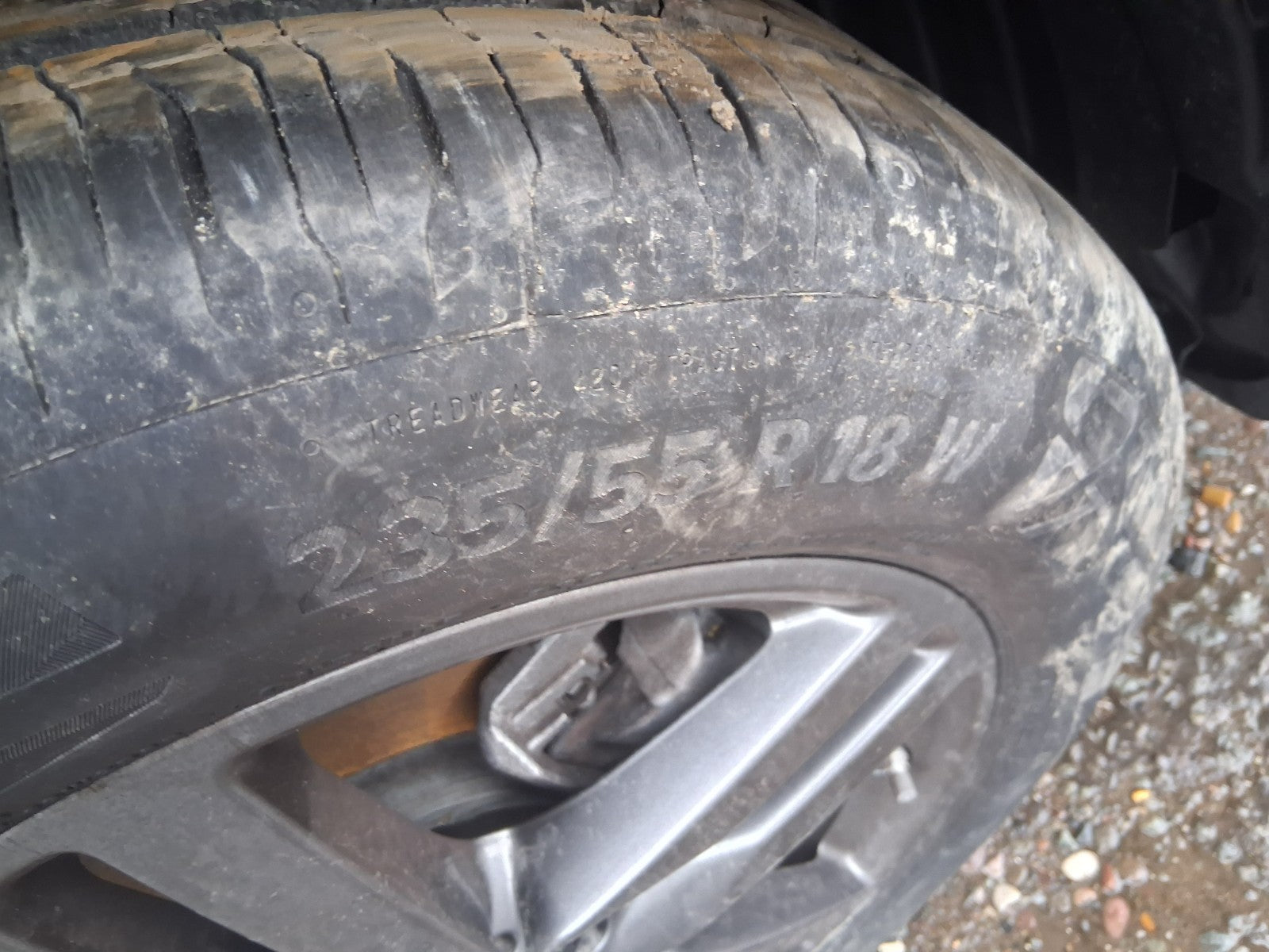 2025 MERCEDES BENZ GLA 180 H247 18 INCH ALLOY WHEEL WITH TYRE 235/55R18