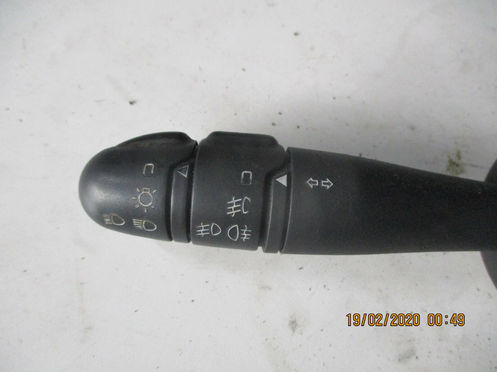 RENAULT LAGUNA MK2 2004 WIPER & INDICATOR CONTROL STALKS SWITCHES 8200012244