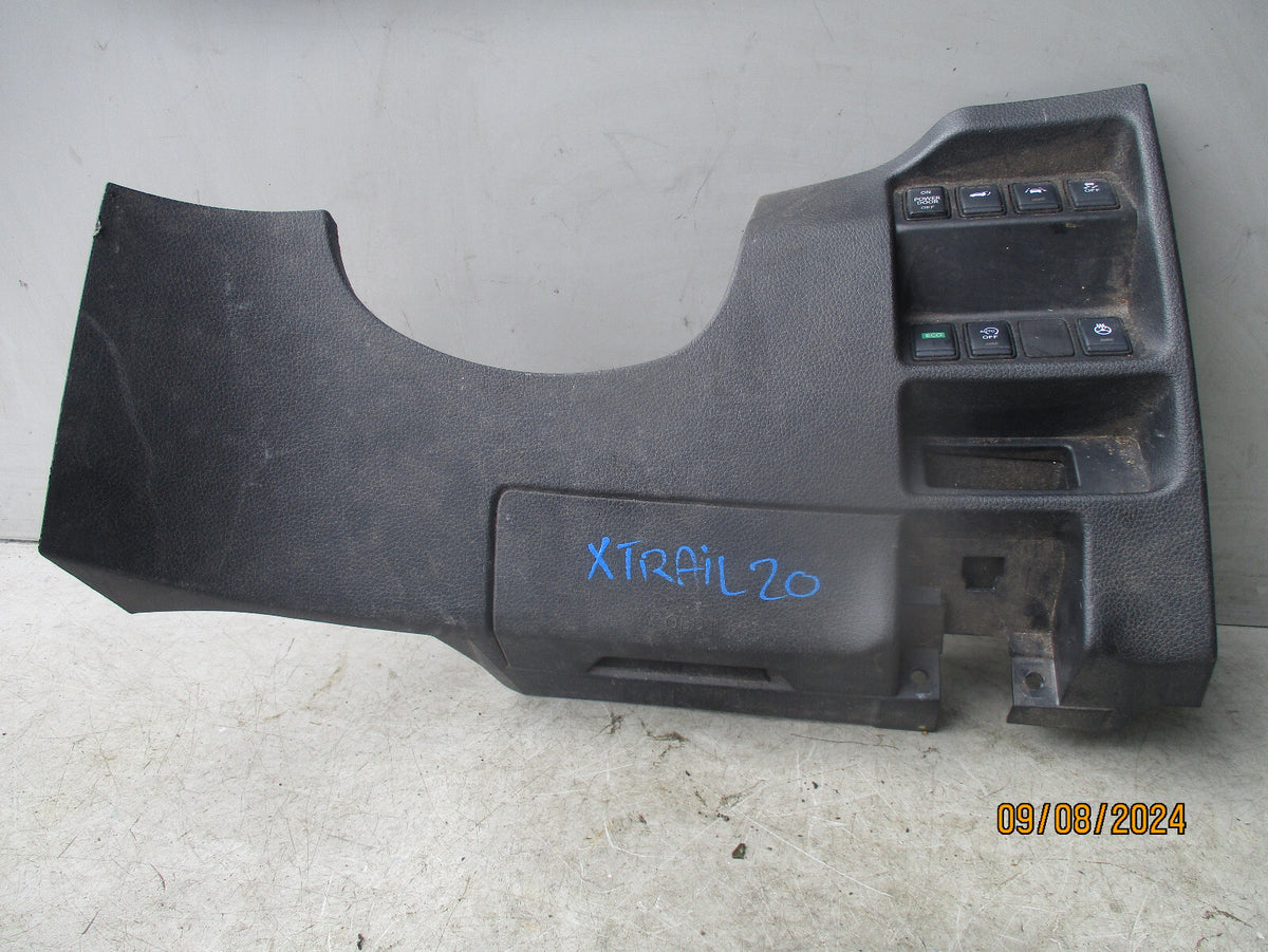 2020 NISSAN X TRAIL MK3 T32  DASHBOARD KOWER TRIM SWITCH PANEL 681064CE0A