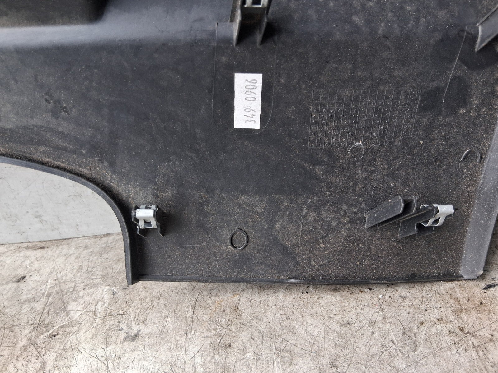 2018 CITROEN BERLINGO MK2 STEERING COLUMN COWLING STEERING KNEE TRIM 9680932677