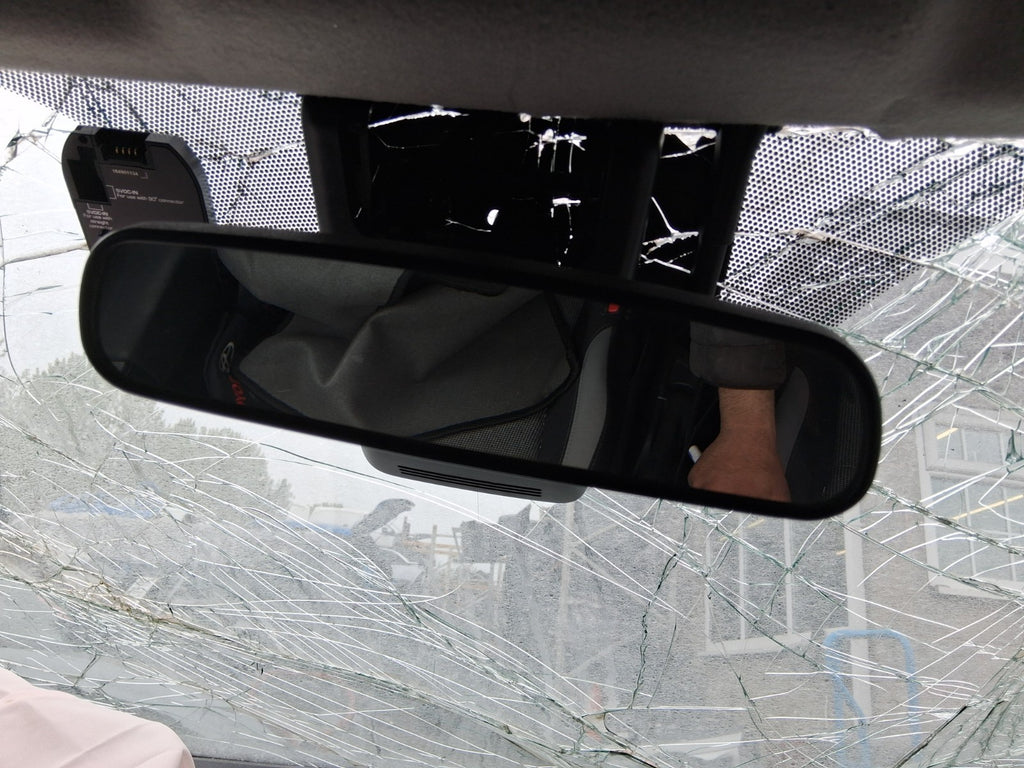 TOYOTA YARIS MK3 2019 REAR VIEW FRONT INTERIOR MIRROR