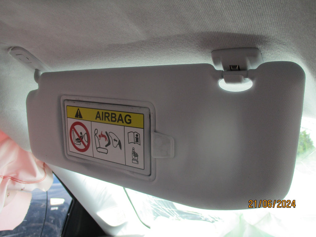 VAUXHALL MOKKA B MK2 2022 NSF PASSENGER SIDE FRONT INTERIOR SUN VISOR