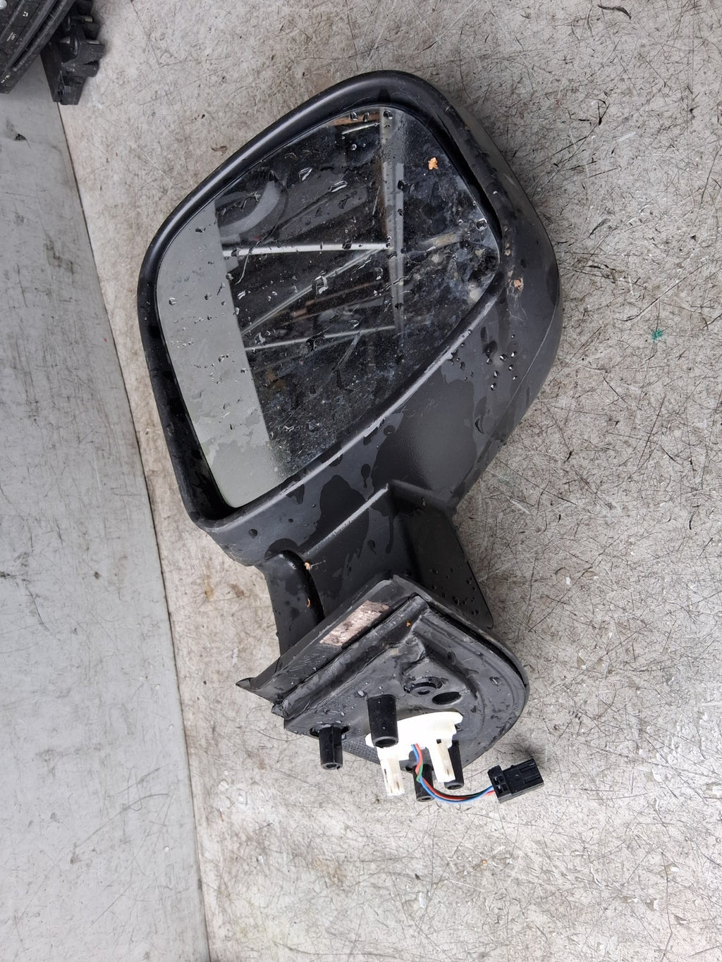 2018 CITROEN BERLINGO MK2 NSF PASSENGER SIDE FRONT LEFT WING MIRROR BLACK