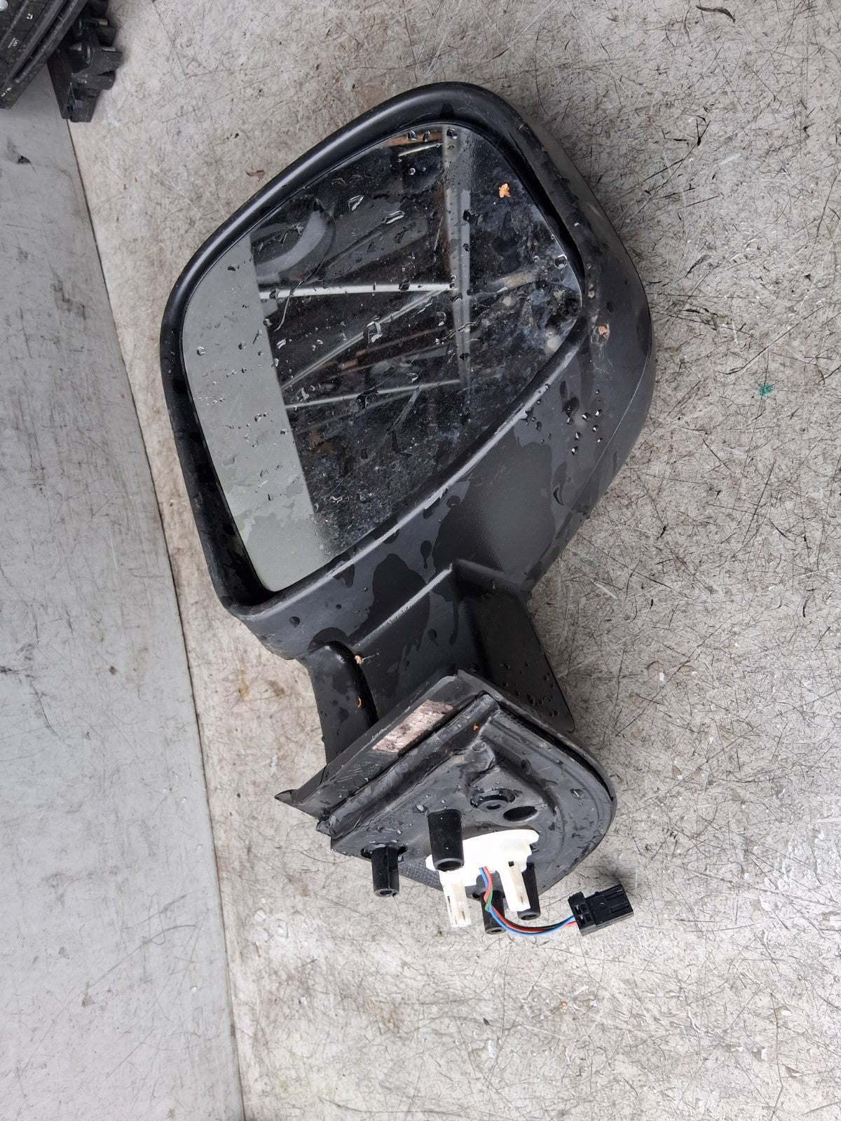 2018 CITROEN BERLINGO MK2 NSF PASSENGER SIDE FRONT LEFT WING MIRROR BLACK