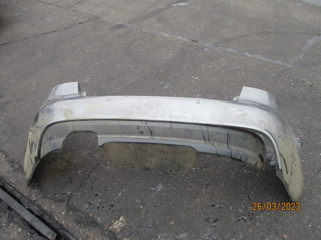 JAGUAR XE 2017 SALOON REAR COMPLETE BUMPER GREY