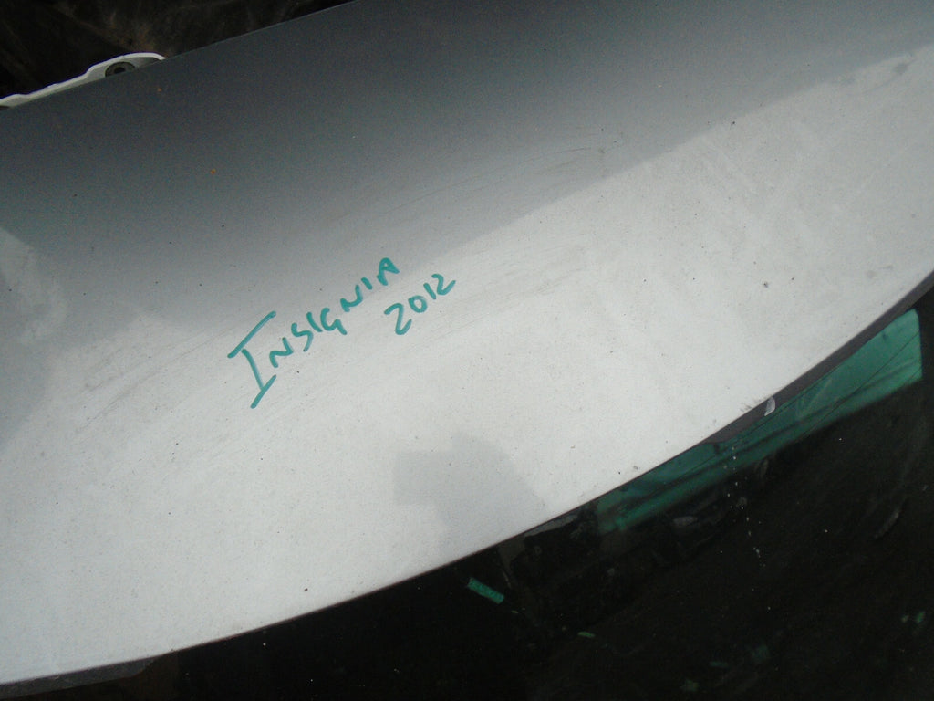 VAUXHALL INSIGNIA MK1 2012 REAR BOOTLID TAILGATE SILVER