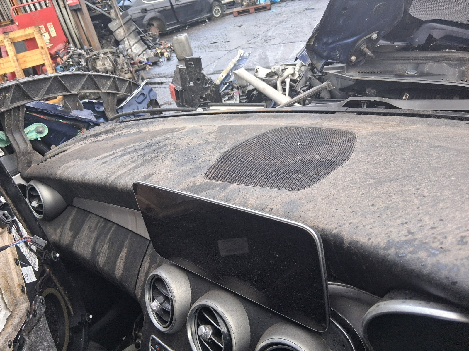 2021 MERCEDES C CLASS C205 COUPE BARE DASHBOARD WITH SRS