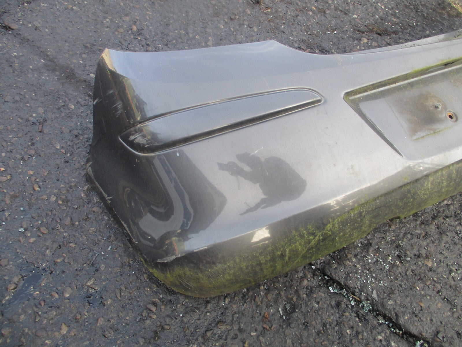 VAUXHALL CORSA D 2012 REAR COMPLETE BUMPER GREY
