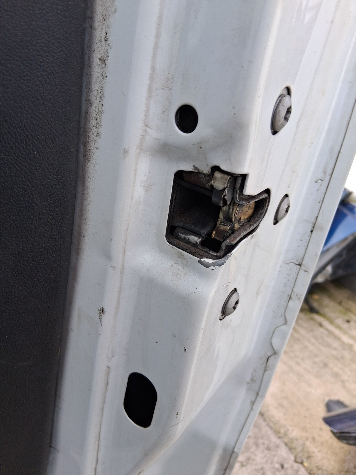 2014 CITROEN RELAY MK3 OSF DRIVER SIDE FRONT DOOR LOCK MECHANISM