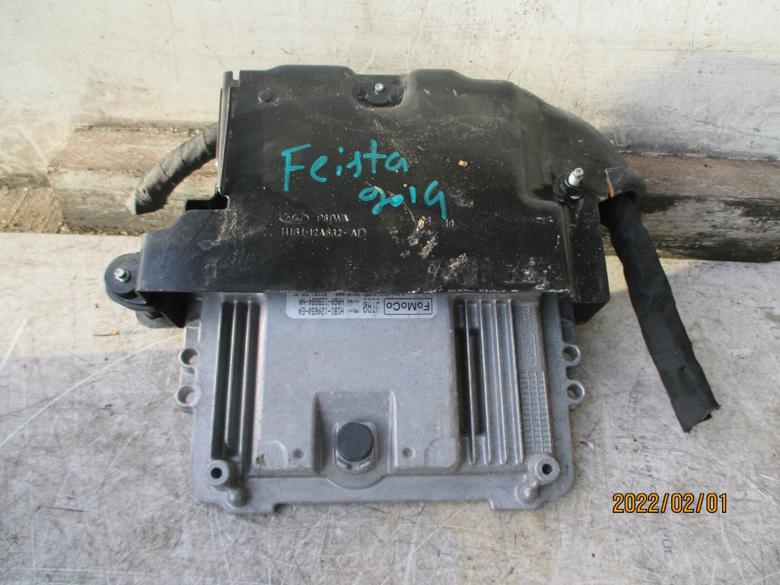 FORD FIESTA MK8 2019 1.0 PETROL ECOBOOST ECU ENGINE CONTROL MODULE H1B112A650EA