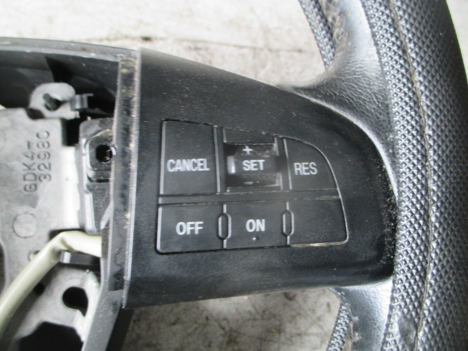 MAZDA 6 2011 MK2 MULTI FUNCTION STEERING WHEEL