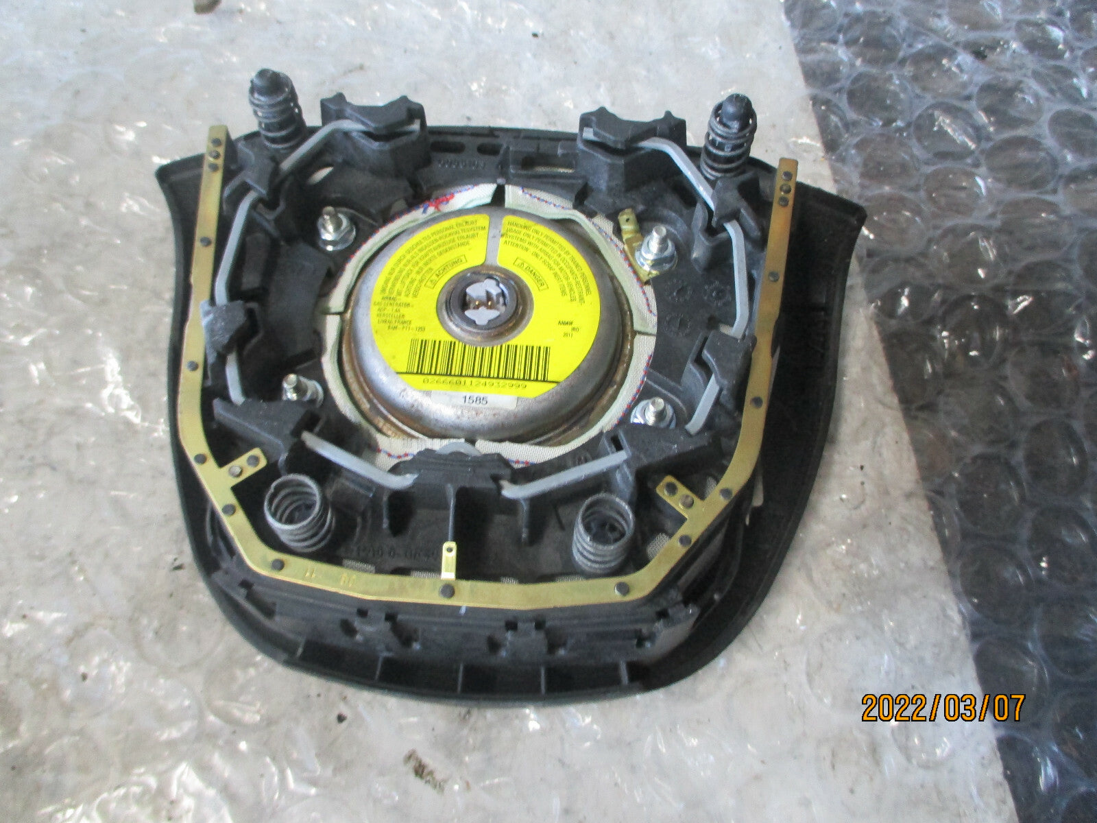 FORD TRANSIT MK7 2011 OS DRIVER STEERING WHEEL AIRBAG 6C11V042B85BCW