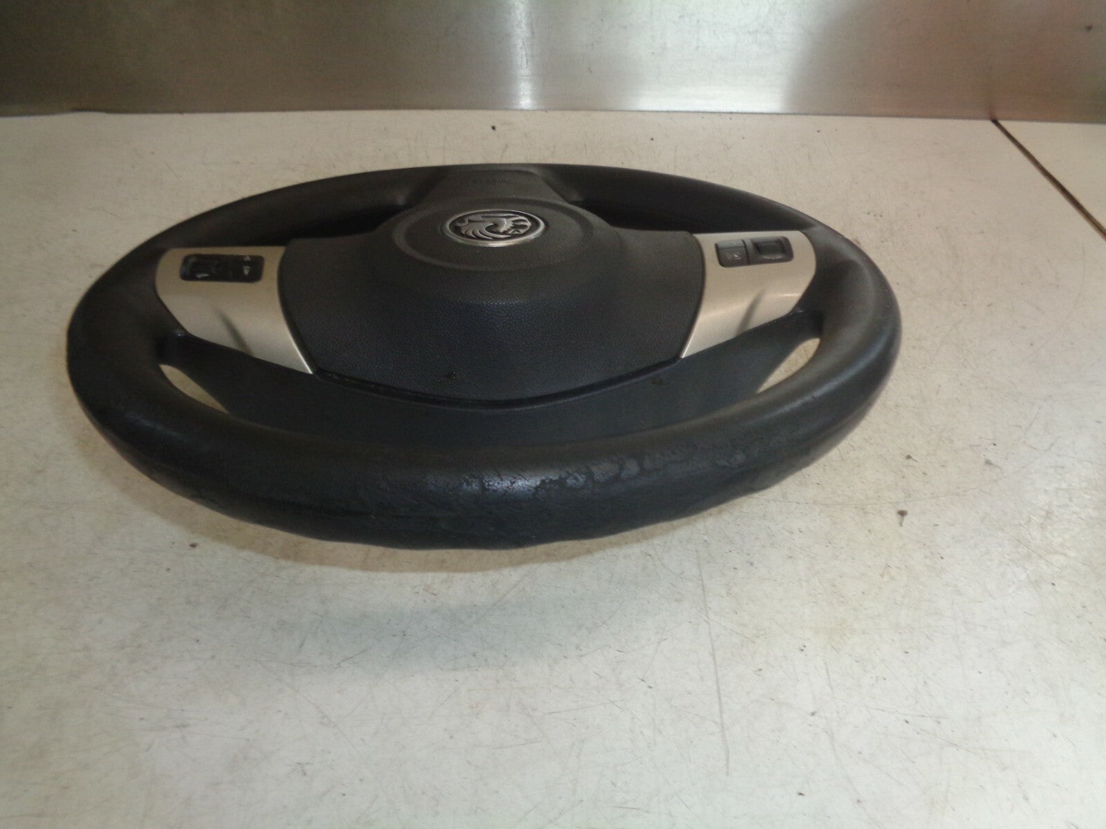 VAUXHALL CORSA D 2007 STEERING WHEEL WITH SAFETY BAG