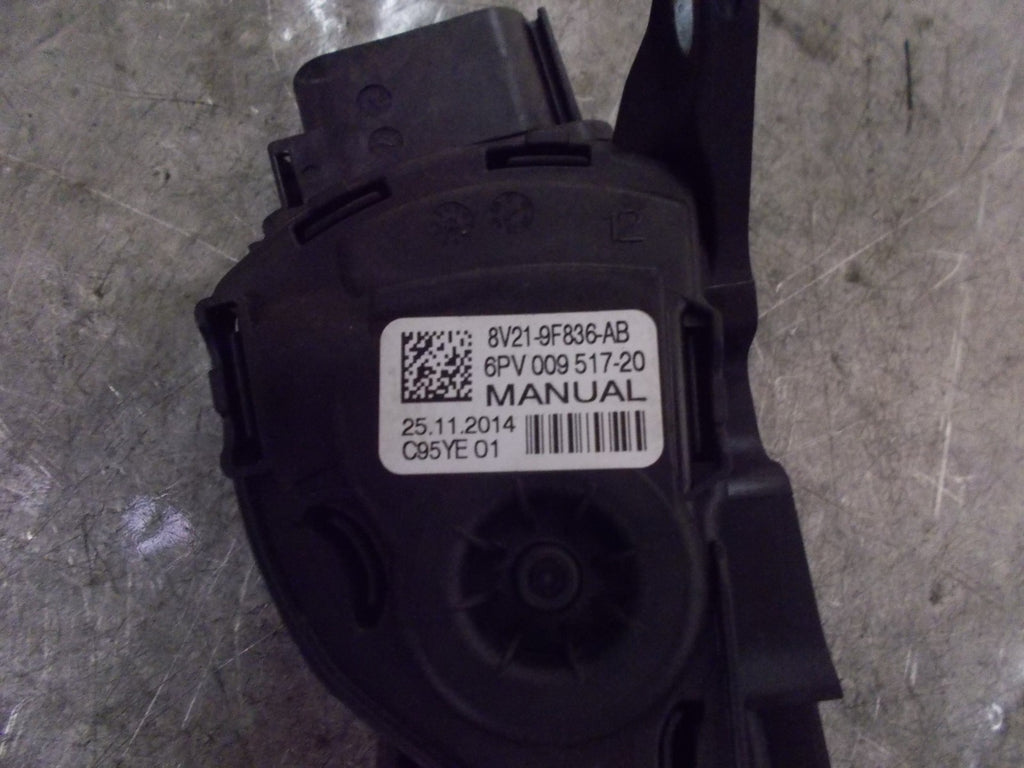FORD FIESTA 2015 MK7.5 ELECTRIC ACCELERATOR THROTTLE PEDAL 8V619F836AB