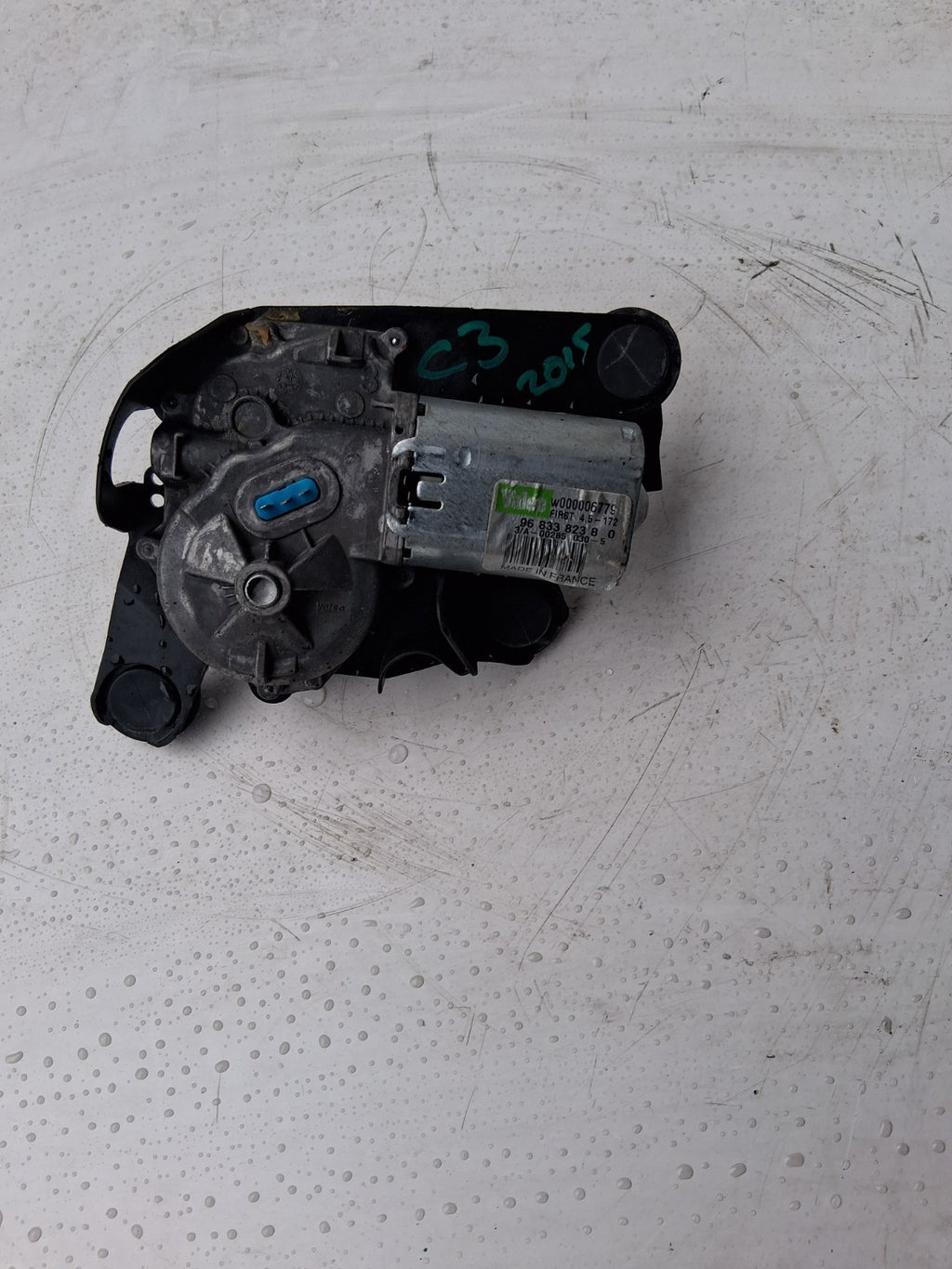 2015 CITROEN C3 REAR WIPER MOTOR LINKAGE W000006779