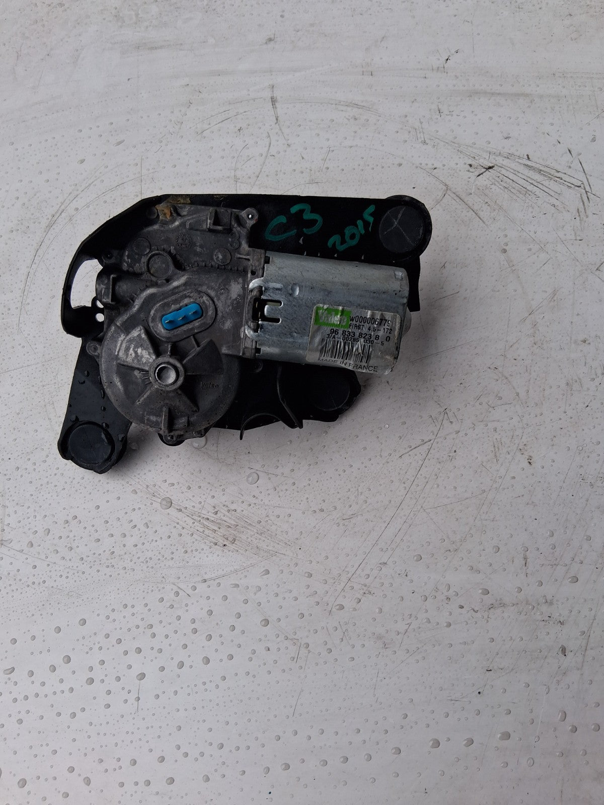 2015 CITROEN C3 REAR WIPER MOTOR LINKAGE W000006779