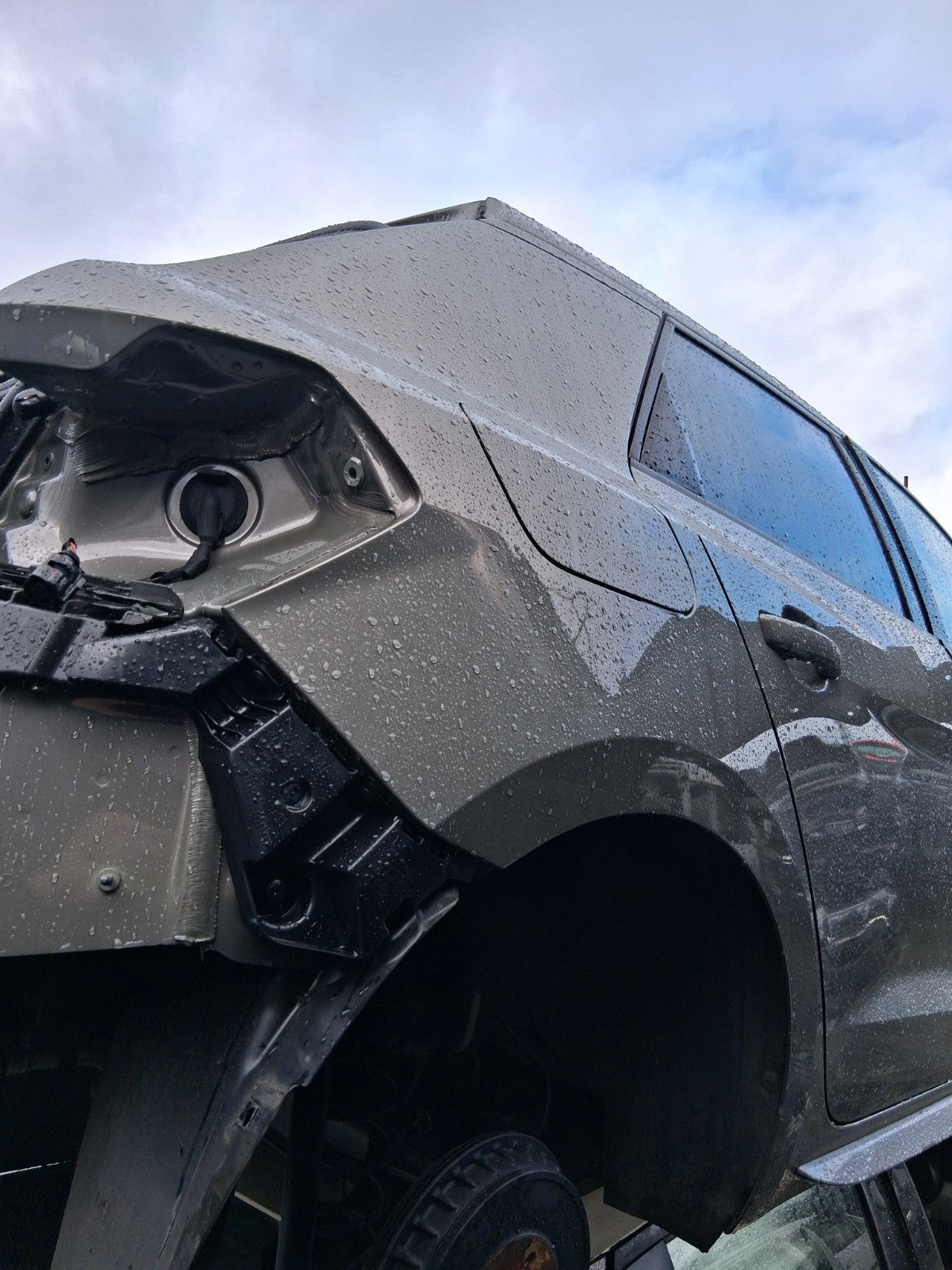 2024 AUDI A1 S LINE MK2 GB OSR DRIVER SIDE REAR QUARTER PANEL CHRONOS GREY LX7G