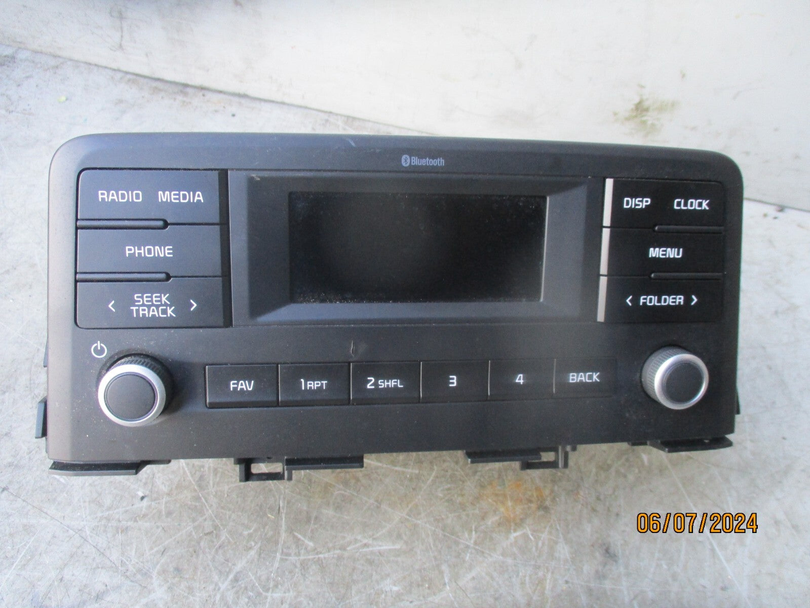 KIA PICANTO MK3 2023 RADIO STEREO BLUETOOTH 96150G6830