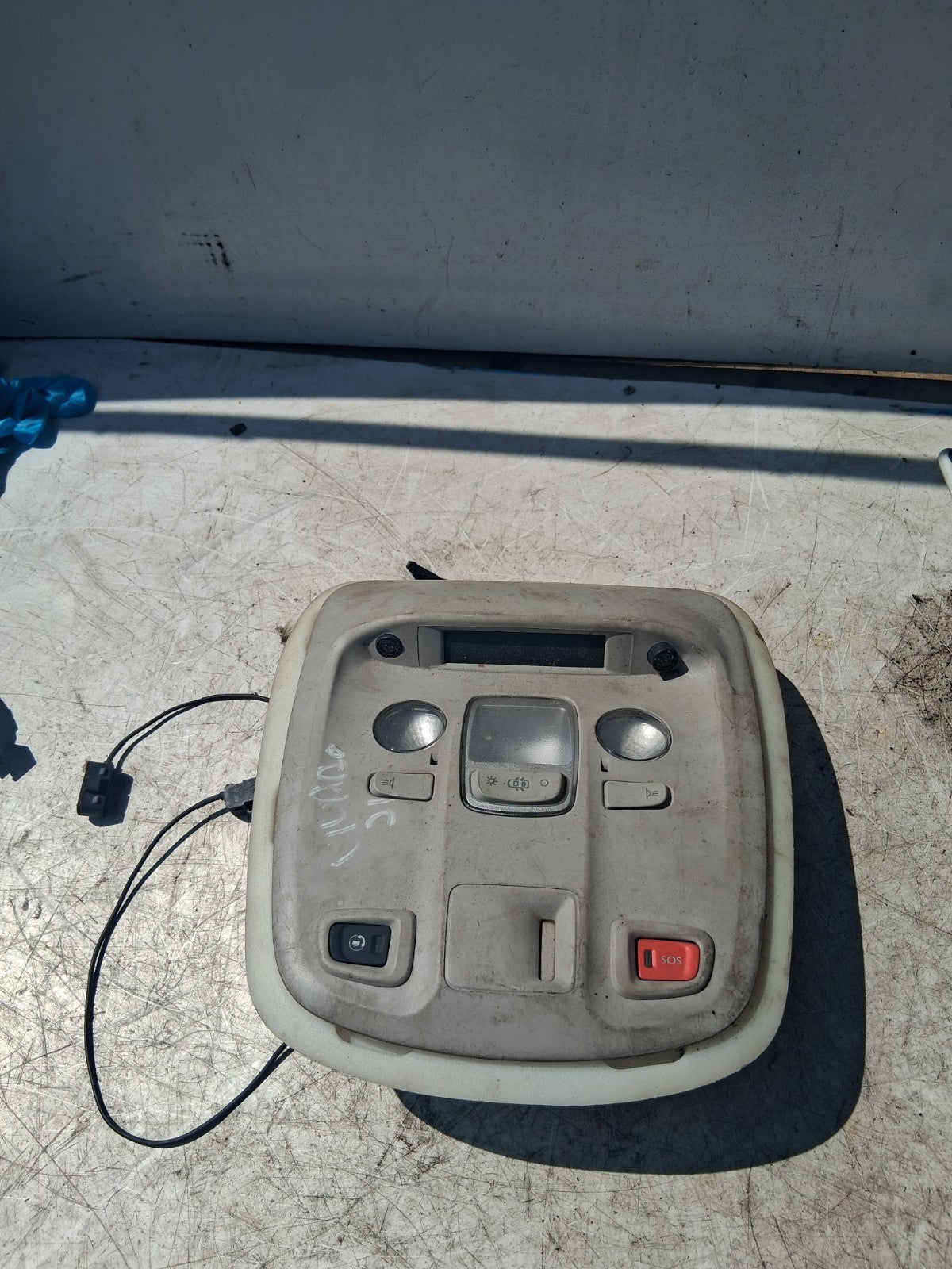 2021 VAUXHALL VIVARO FRONT INTERIOR ROOF LIGHT CONSOLE 9809288780