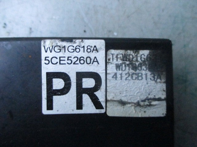 2006 NISSAN PATHFINDER R51 2.5 DIESEL IMMOBILIZER CONTROL MODULE UNIT WG1G618A