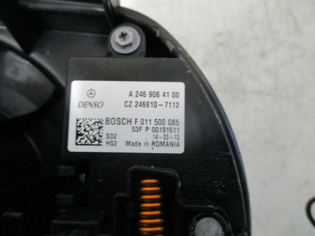 MERCEDES GLA 2014 HEATER AIR FAN BLOWER MOTOR RESISTOR ASSEMBLY A2469064300