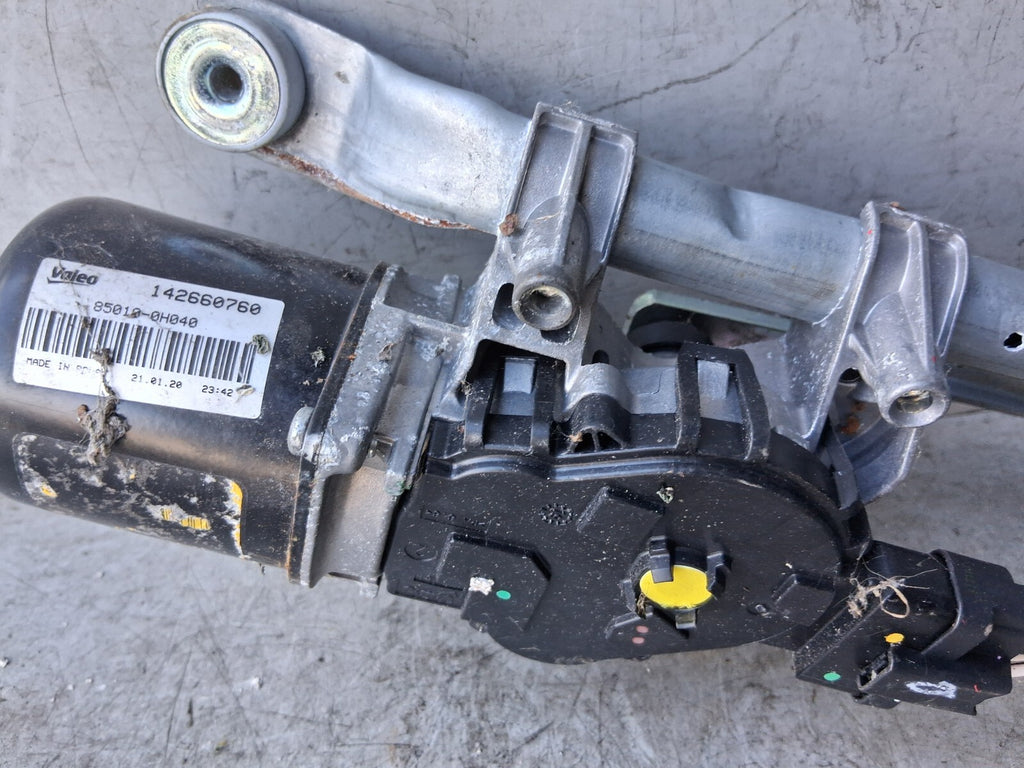 2019 CITROEN C1 MK2 FRONT WINDSCREEN WIPER MOTOR LINKAGES 850100H040