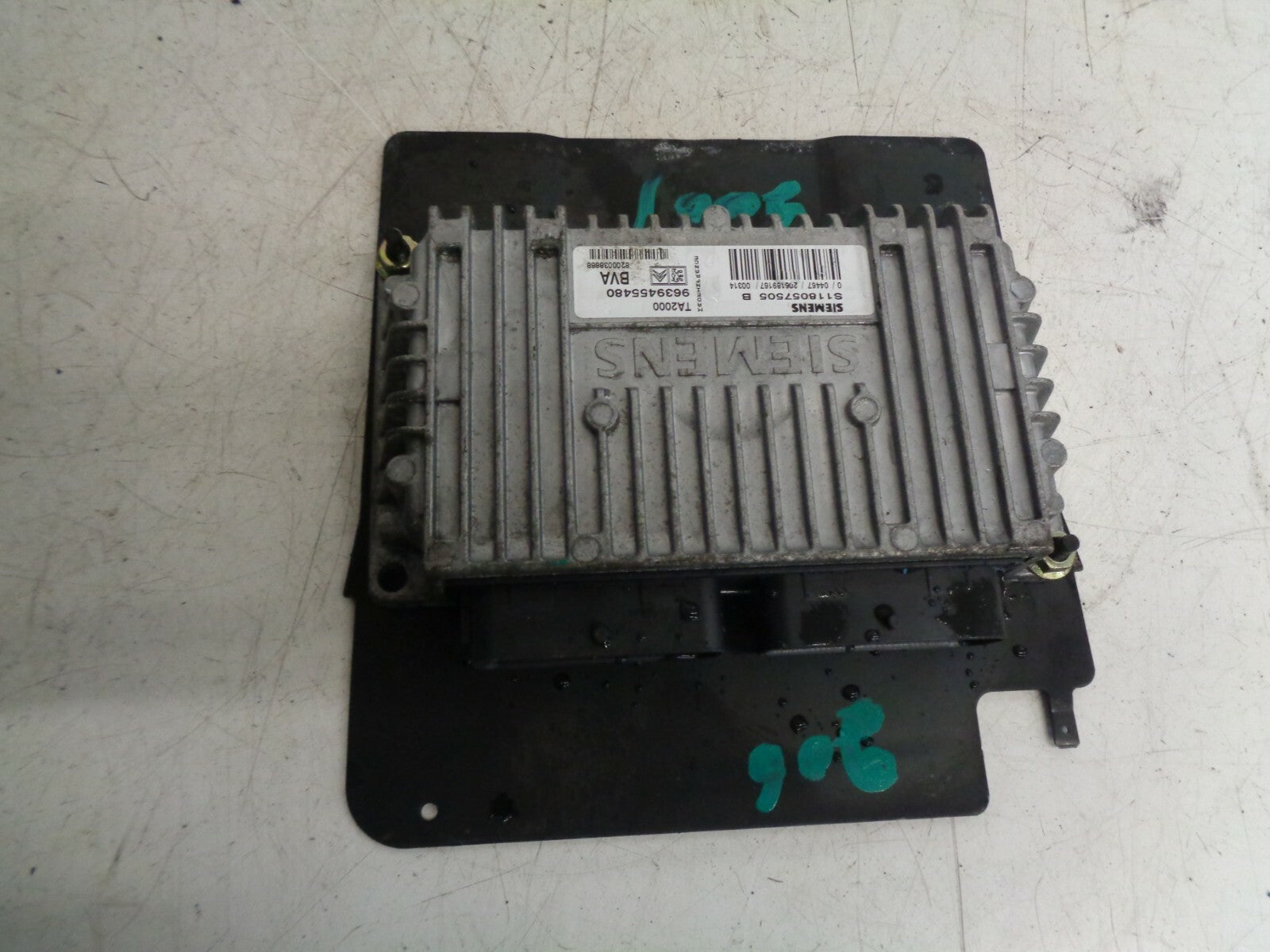PEUGEOT 206 2001 HATCHBACK 3 DOOR AUTOMATIC GEARBOX ECU SIEMENS 9639455480