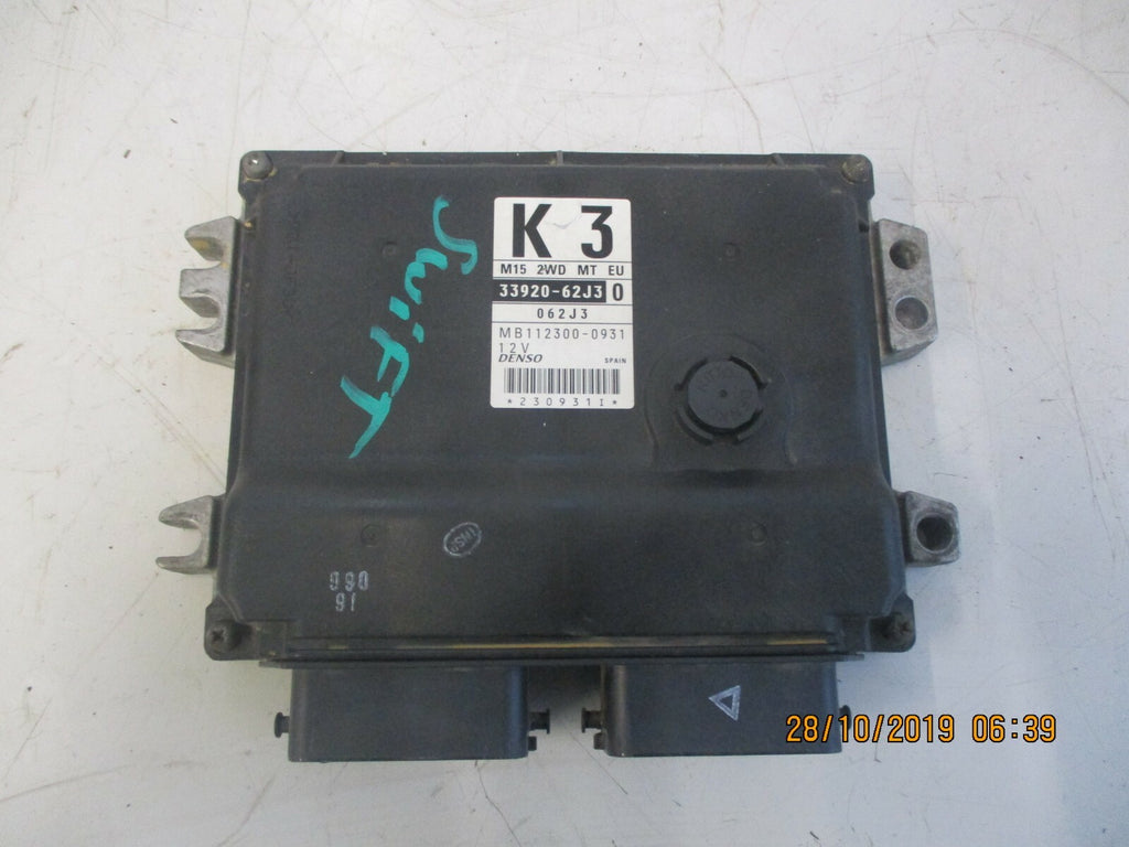 SUZUKI SWIFT MK3 2005 1.5 ECU ENGINE CONTROL UNIT 33920-62J3