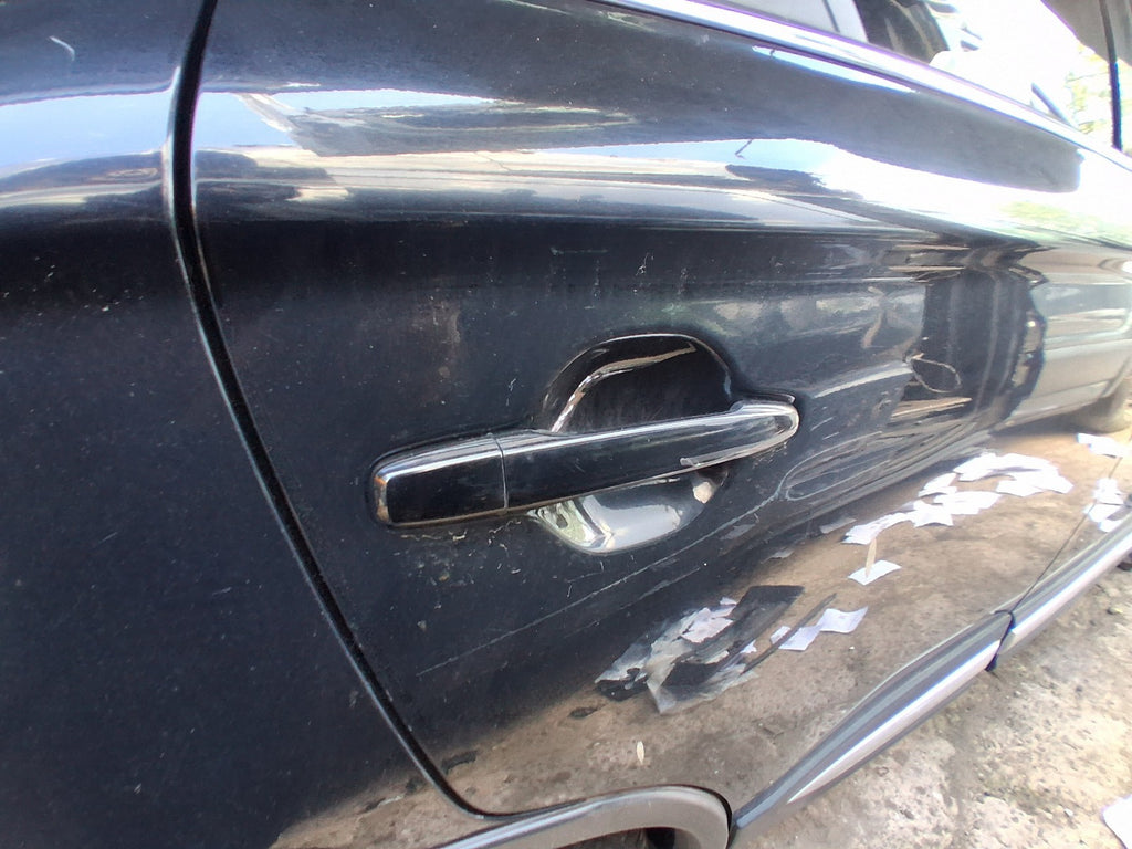 2018 MITSUBISHI OUTLANDER MK3 OSR DRIVER REAR DOOR HANDLE AMETHYST BLACK X42