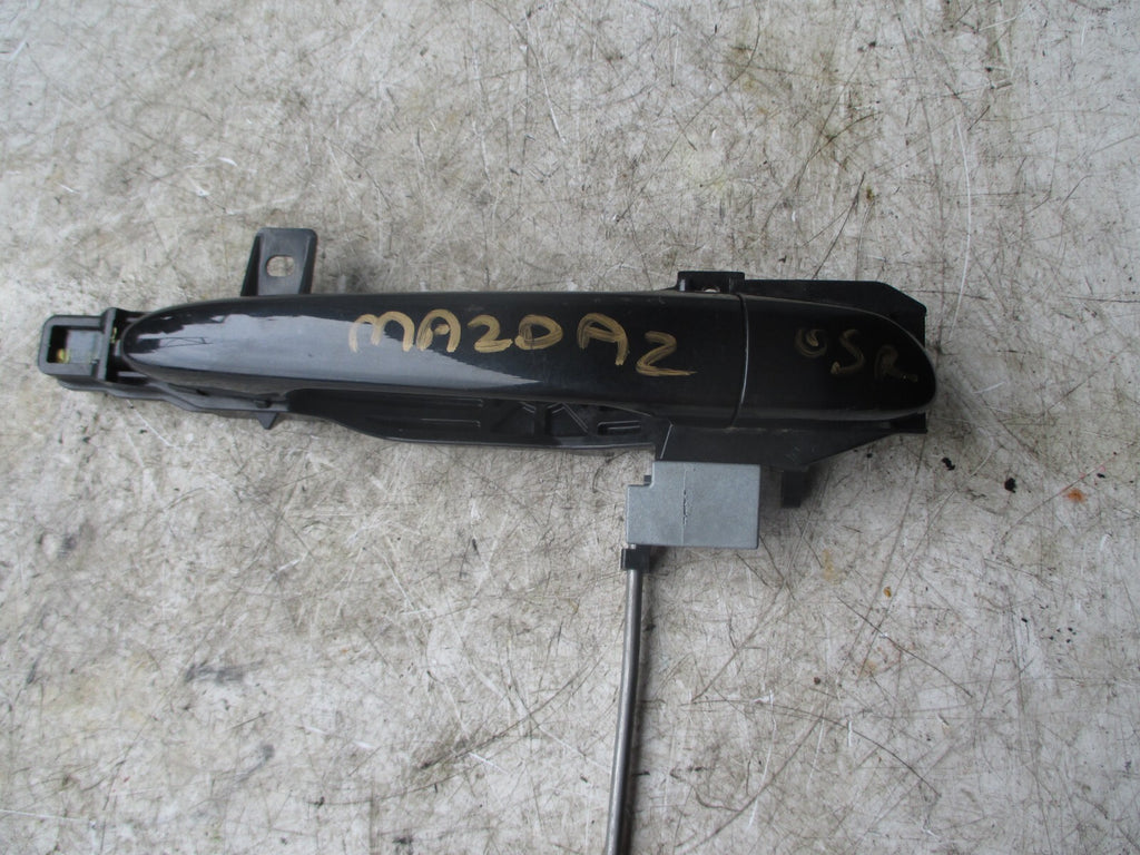 MAZDA 2 2008 MK2 OSR DRIVER SIDE REAR DOOR HANDLE