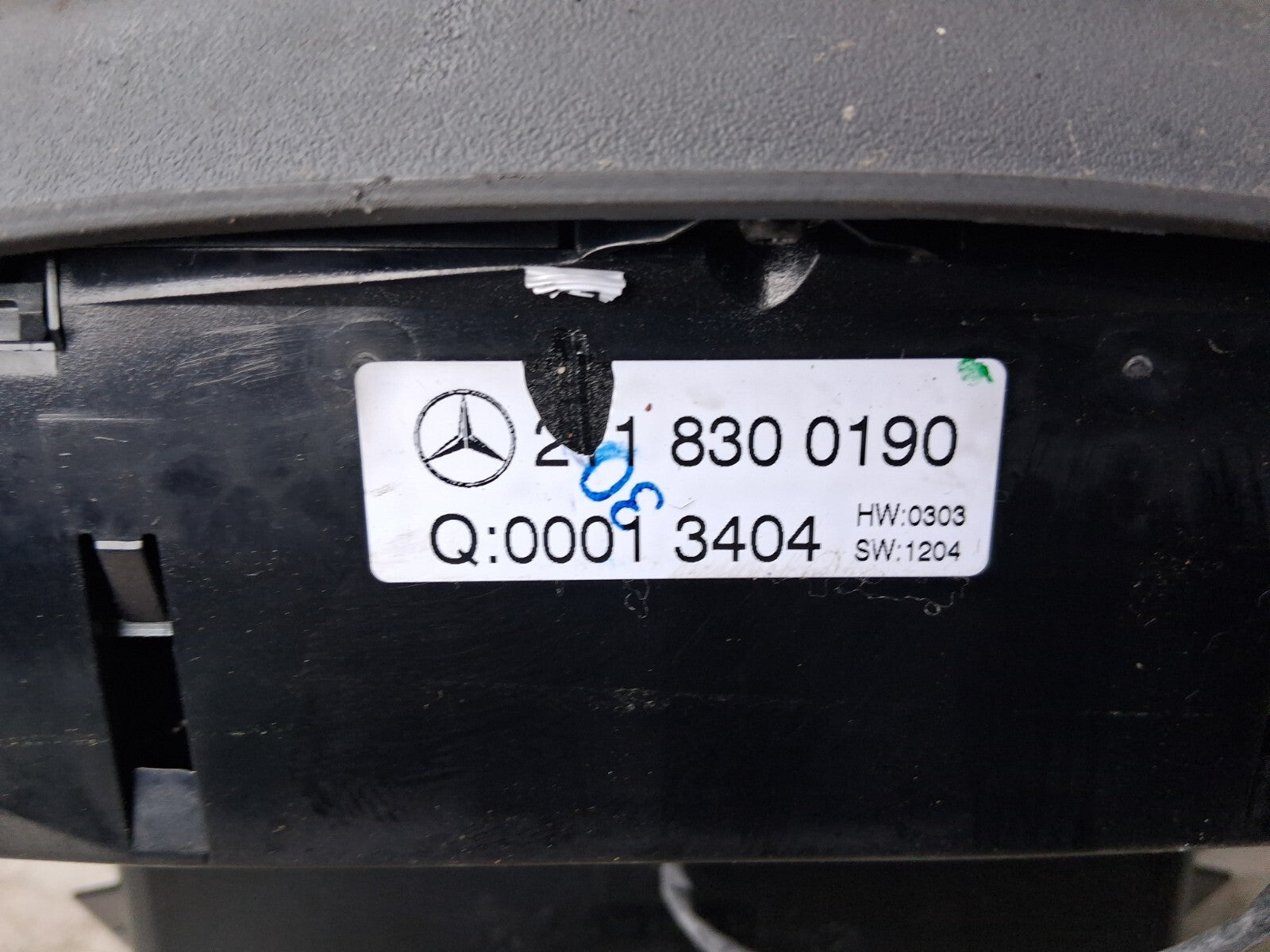 2004 MERCEDES E CLASS W211 AC HEATER CLIMATE CONTROL WITH AIR VENTS H24400055010