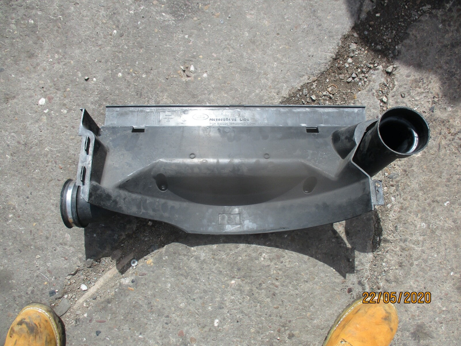 LAND ROVER RANGE ROVER SPORT L320 UPPER RADIATOR PGK500220