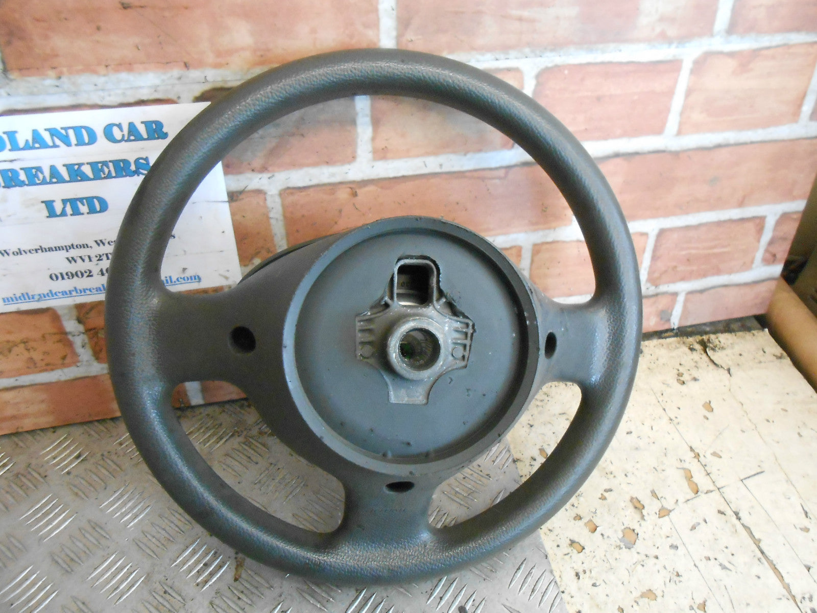 FIAT PUNTO MK2 2002 STEERING WHEEL & AIR BAG AIRBAG UNIT