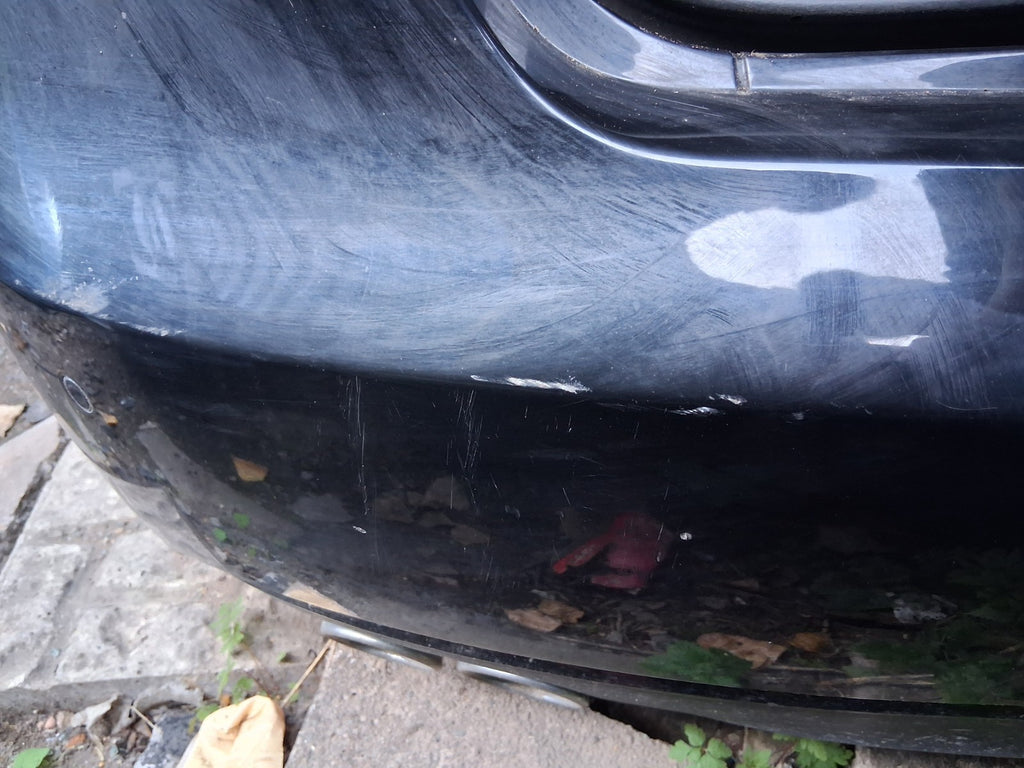 2015 AUDI A5 MK1 HATCHBACK 5 DOOR REAR BUMPER COMPLETE WITH PDC SENSORS BLACK